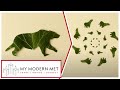 Bear and leaf animations by benot leva