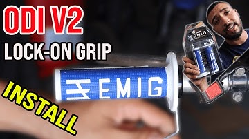 How To Install ODI V2 Lock On Grips