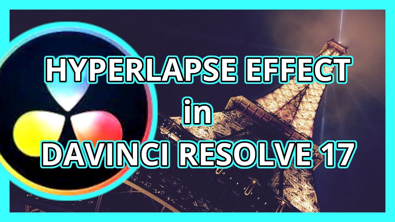 Hyperlapse effect in Davinci Resolve 17 - YouTube