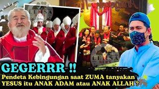 GEGERRR‼️PENDETA BINGUNG SAAT DITANYAKAN; YESUS ITU ANAK ADAM ATAU ANAK ALLAH | bang zuma terbaru