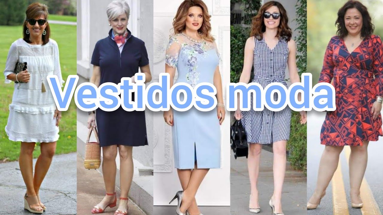 LOS MEJORES VESTIDOS 2023 PARA SEÑORAS DE 40+50 Y 60 AÑOS / VESTIDOS DE MODA  