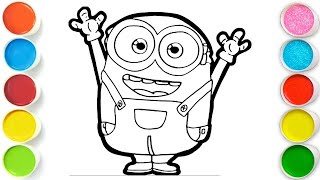 MINION Drawing, Painting &amp; Coloring For Kids and Toddlers_ Child Art