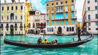 4K Beautiful Venice Italy ★  Best Italian Music ★  Bella Musica Italiana ||► 30 min