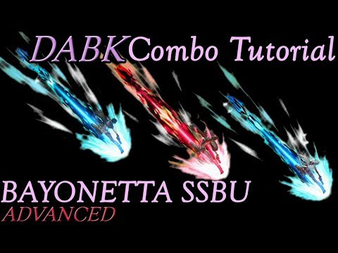 Dive After Burner Kick Combo Tutorial [Advanced] | Bayonetta SSBU