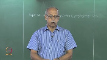 Mod-01 Lec-01 Introduction