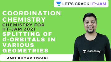 Coordination Chemistry | Splitting of d-orbitals in Various Geometries | IIT JAM 2021
