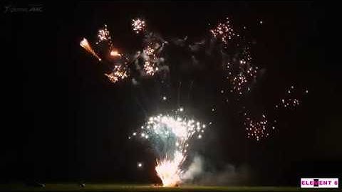 SCZF96 - 100s 30mm White Strobe Waterfall w White Strobe Mines Z Fan (4k video)