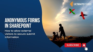 Public Anonymous Forms in SharePoint