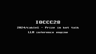 IOCCC28 - 2024/cable1 - Prize in bot talk