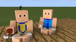 Upin &amp; Ipin Kompilasi Minecraft