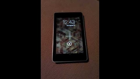 Rasbeanjelly bootanimation on Nexus 7