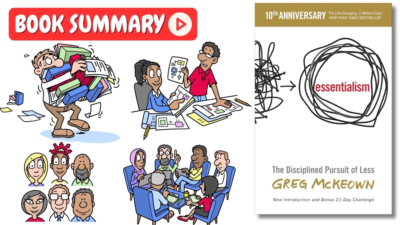 Essentialism by Greg McKeown [Book Summary] | Key Lessons in Under 10 Minutes