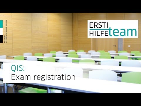 QIS: Exam Registration