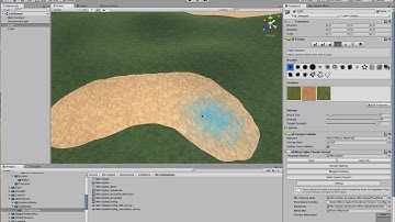 MicroSplat - how to make a golf course or road