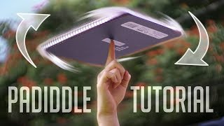 Tutorial de Padiddle  | Girar caderno na ponta do dedo