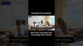 April 2026: Australia Visa Processing Time Update #australiavisa #australiaimmigrationconsultancy
