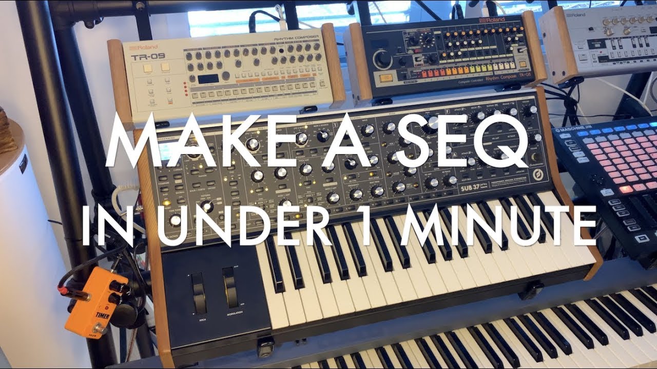 Moog Sub 37 The Best Sequencer Arpeggiator Must See YouTube Moog sub 37 the best sequencer arpeggiator must see youtube