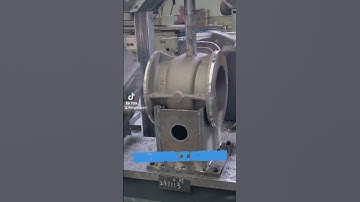 #CNC machine Yudu customized CNC three-way milling machine for processing gate valve#valves