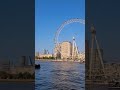 #shorts 🇬🇧 London walks 2023.London Eye.Victoria embankment.Thames #london