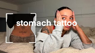 getting a stomach tattoo - come with me!