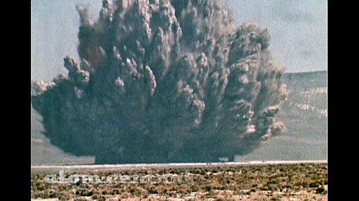 Project Sedan - H-Bomb rips a crater near Las Vegas