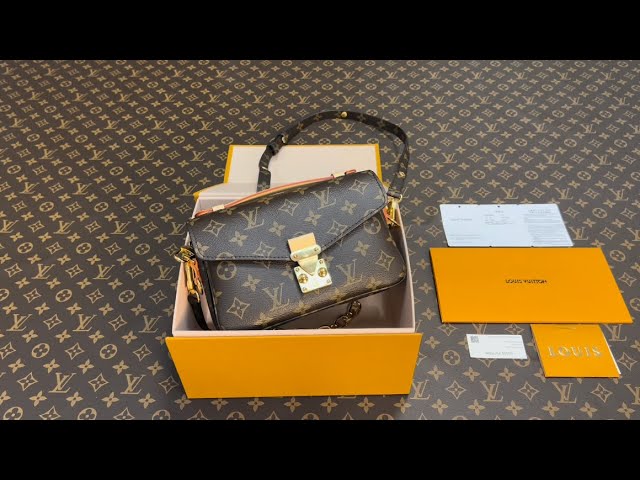 LOUIS VUITTON Monogram Pochette Metis East West 1239985