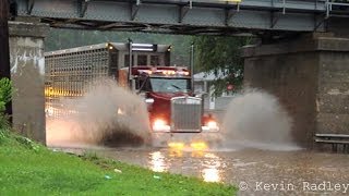 Viaduct flooding June 30 2014 Clinton, IL