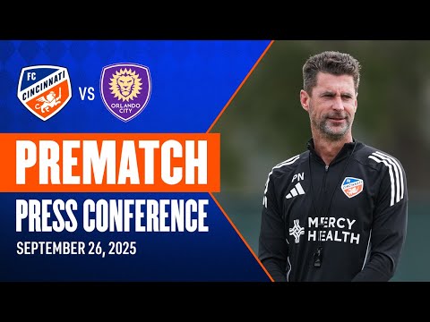 Prematch Press Conference | Head Coach Pat Noonan | 9/26/25
