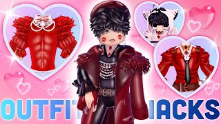 10 Valentines Outfit Hacks for Masc Players 💕 You Must Try in Royale 🏰 High for EVERFRIEND || ROBLOX