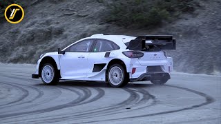 Test ADRIEN FOURMAUX | Rallye Monte-Carlo 2024 | FORD M-SPORT