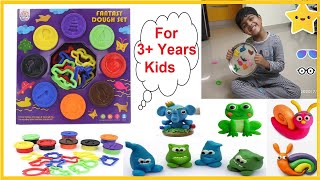 Clay For Kids Box Unboxing | Clay Animals Making - info Gudiya screenshot 5