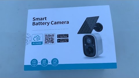 Smmvinnr Wireless Outdoor Battery Powered Home Security Camera Unboxing and Review