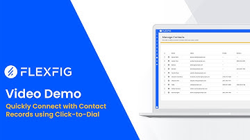 Quickly Connect with Contacts using Click-to-Dial in Twilio Flex with FLEXFIG