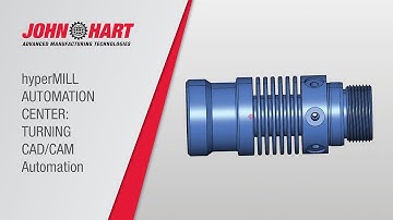 hyperMILL AUTOMATION CENTER: TURNING CAD/CAM Automation