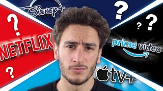 Netflix VS Disney + VS Apple TV+ VS Amazon Prime Video - LEQUEL CHOISIR ?