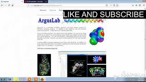 ArgusLab_Tutorial