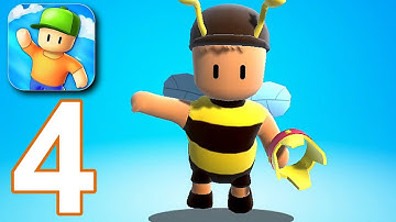 Stumble Guys: Multiplayer Royale - Gameplay Walkthrough part 4-Super Slide map: Win 3 (iOS,Android)