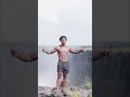 Swimming to the Edge of Africa: Devil's Pool Adventure #shorts