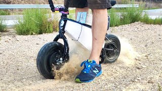 MINI BMX ELECTRICA CASERA (Doble Motor) 60 km/h | La Mini Bici Mas Rapida del Mundo