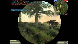BattleField 2 AIX 2.0 Eagles Nest Sniper Gameplay