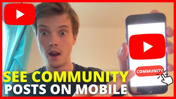 How To See Community Posts On YouTube Mobile (2025)