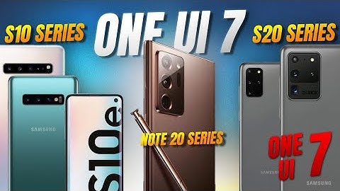 Install One Ui 7 on old  Samsung Galaxy Flagships | S10, S20 and Note 20 series | Custom ROM