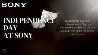 75th Independence Day Celebrations At Sony India | Drum Circle Workshop