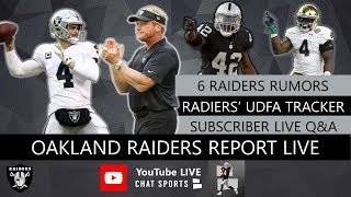 Live oakland raiders report with the latest rumors around jon gruden &
mike mayock’s squad. find out who predicted to win afc west ...