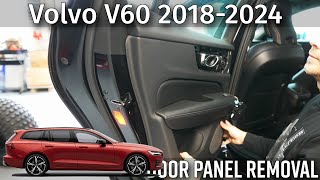 How To Remove The Door Panel Volvo V60