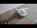 Duck Towel Folding | how to make a duck out of a towel | towel art | duck towel animals 🦢