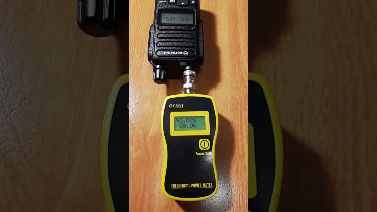 ทดสอบวัดวัตต์ Motorola gp1800