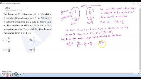 JEE MAIN 02 SEPTEMBER 2020 SIFT 1 MATHEMATICS VIDEO SOLUTION PROBABILITY BAYES THEOREM
