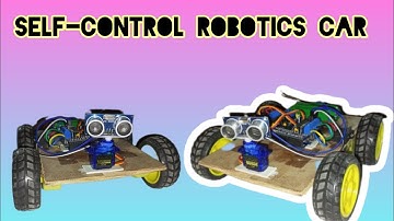 Self-driving Robotics car using Arduino Uno || electronic project || utpal Technology || ITI project
