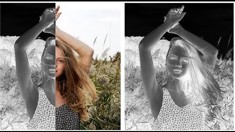 Effect Negative Photo (Photogravure) Using Inkscape